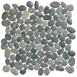 Nature Stone Pebble Antraciet 30x30 Cm 1 M2
