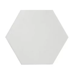 Wandtegel Rustic Hexagon Mat Wit 15x15 Cm 0,85m²