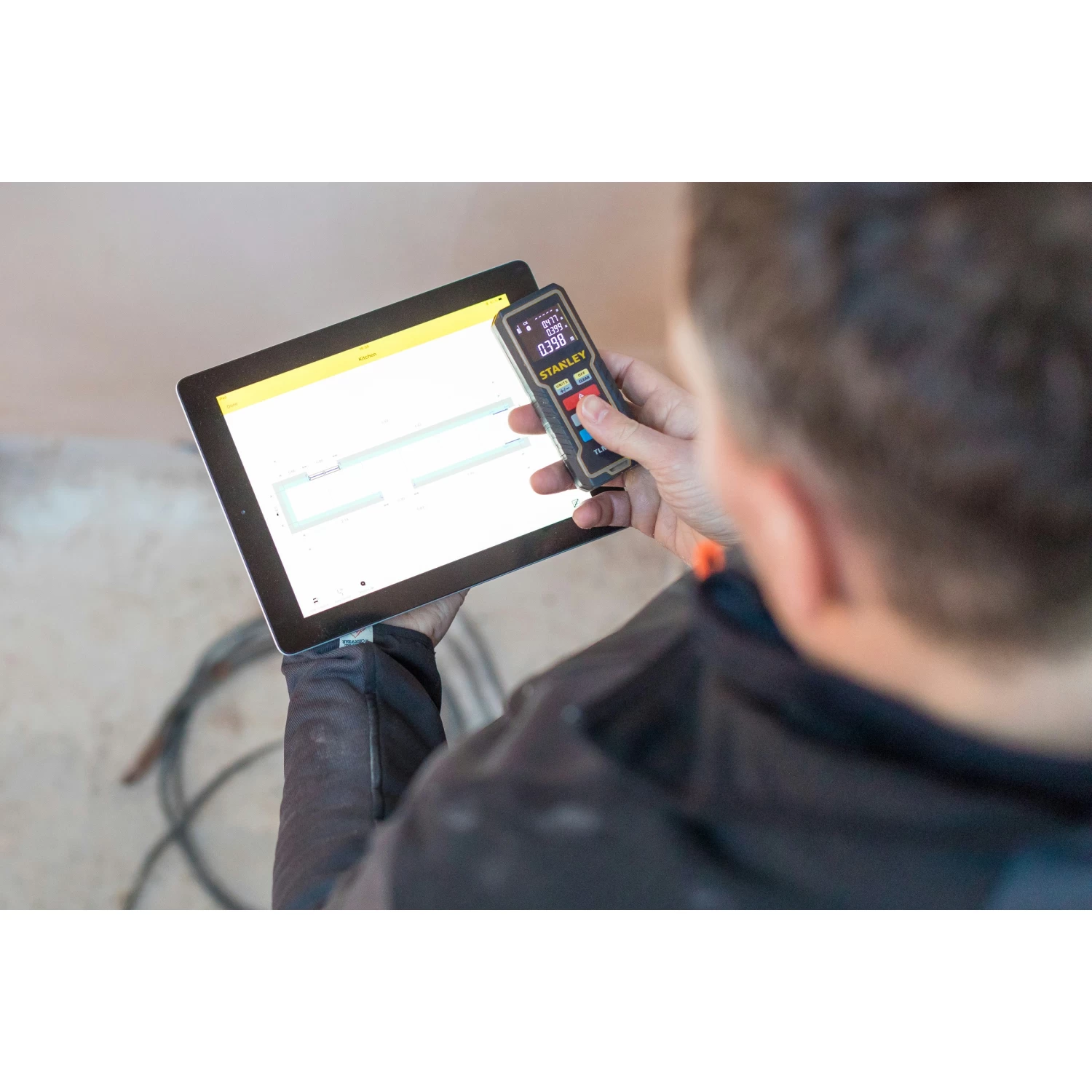 Stanley TLM99SI Laserafstandmeter Met Bluetooth 35 Meter - Afbeelding 2