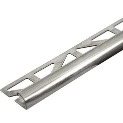 Tegelprofiel Kwartrond RVS 10 Mm 300 Cm