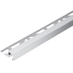 Tegelprofiel Blok Aluminium Zilver 9 Mm 300 Cm