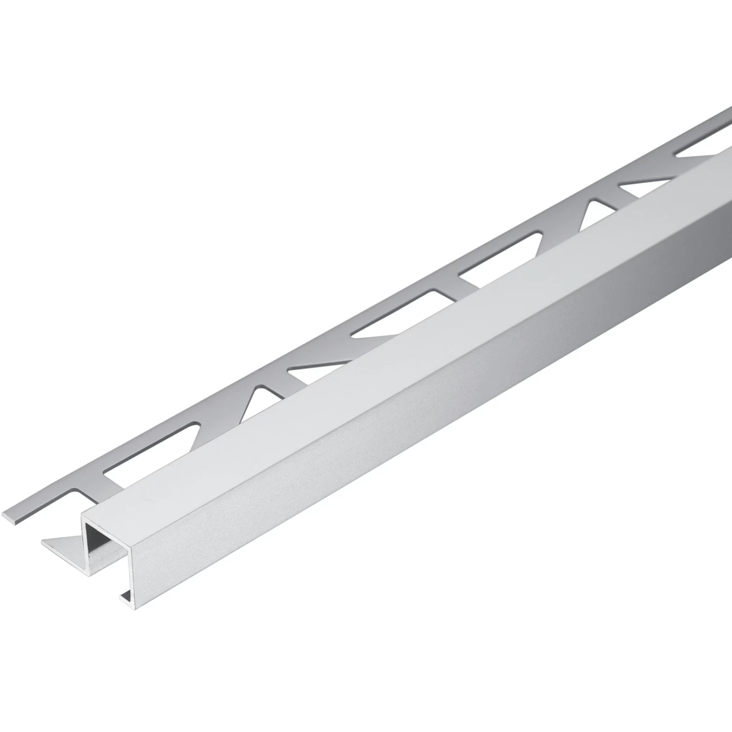 Tegelprofiel Blok Aluminium Zilver 9 Mm 300 Cm