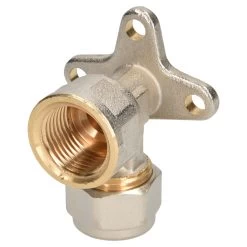 Sanivesk Meerlagen Knel Muurplaat 16mmx1/2"F 3 Stuks