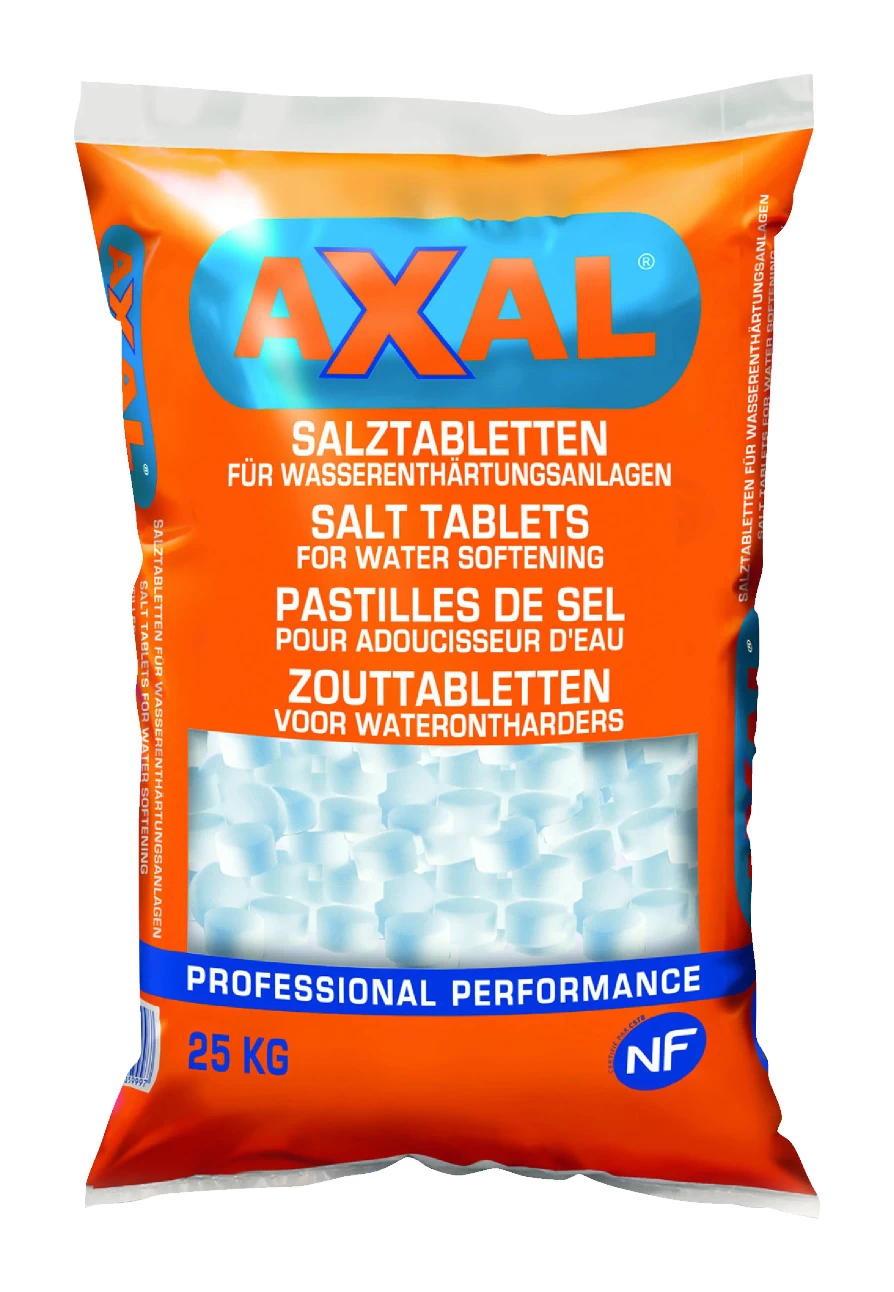 Axal Zouttabletten Voor Waterontharder 25 KG