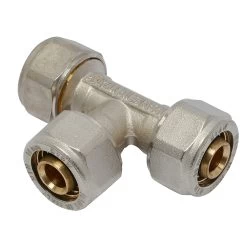 Sanivesk Meerlagen Knel T-stuk 16x16x16mm 3 Stuks