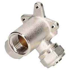 Sanivesk Meerlagen Knel Muurplaat Hoek 16mmx1/2"Fx16mm