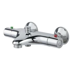 OK Thermostatische Badkraan Met Omstelling Chroom (H) 7,7 Cm