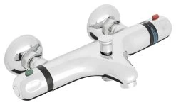 Handson Diane Thermostatische Badkraan Met Omstelling Chroom