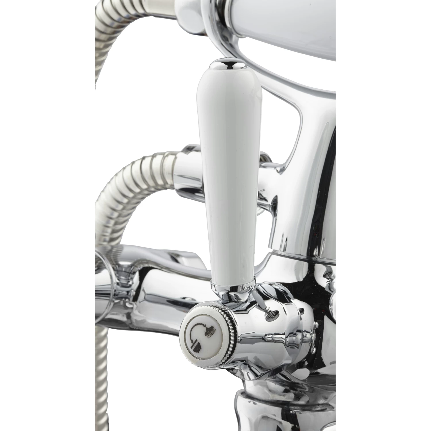 Handson Badkraan Louise Met Handdouche Chroom 15 Cm - Afbeelding 2