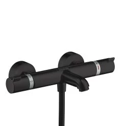 Hansgrohe EcoStat Comfort Thermostatische Badkraan Zwart