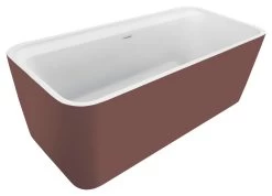 Allibert Bad Kolora Vrijstaand Terracotta Mat 170x78 Cm