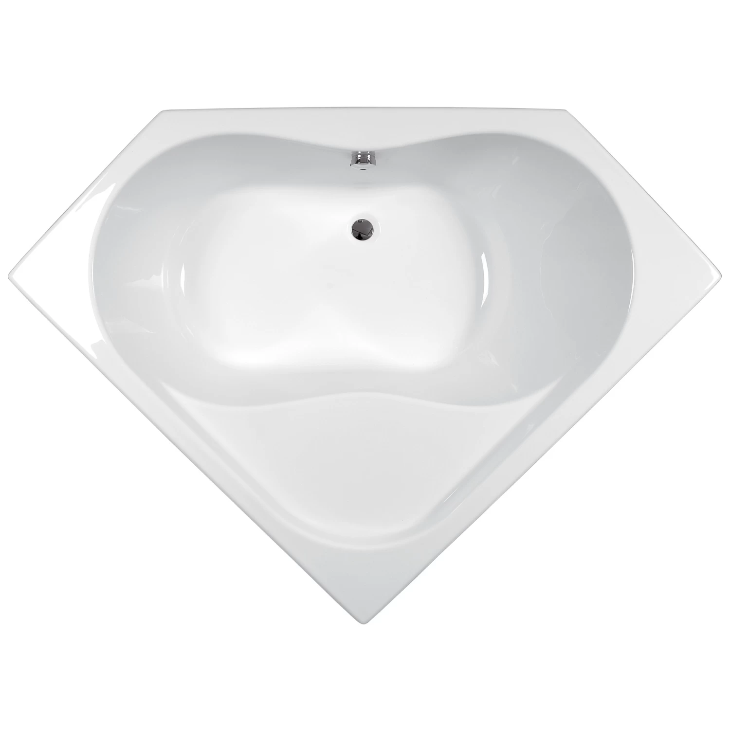 Allibert Inoa Hoekbad Ca. 145x145 Cm Wit Toplax