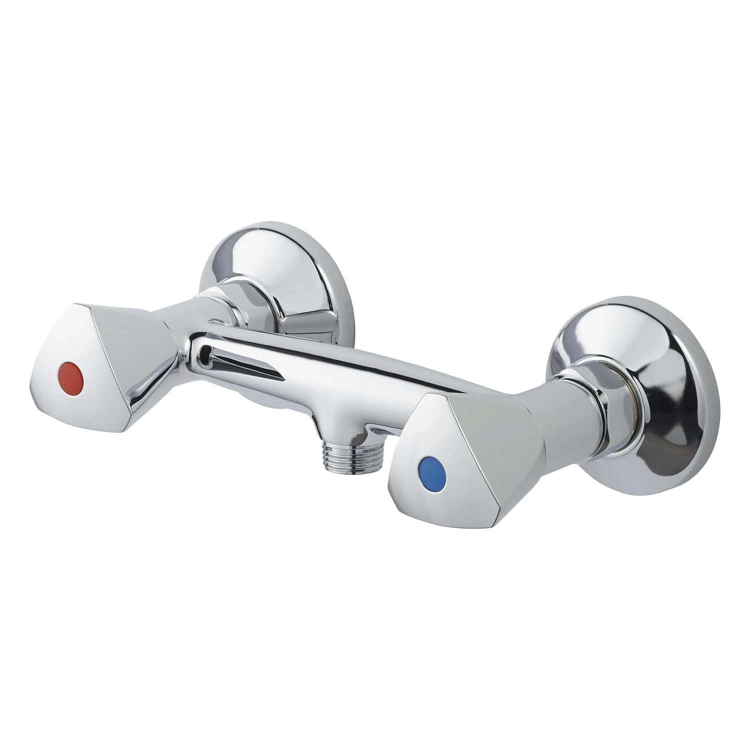 OK Douchekraan 2-knops Chroom 15 Cm