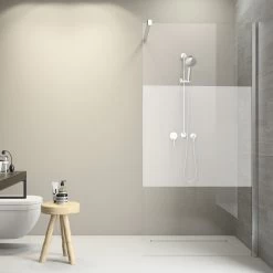 Sealskin Inloopdouche Code A3 100x197 Cm Met Gesatineerde Band