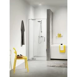 Sealskin Swingdeur Voor Nis Custom Links 100x195 Cm Chroom