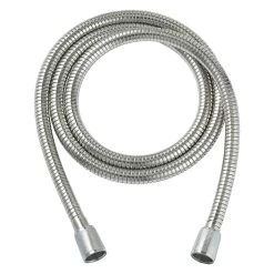 Atlantic Rvs Doucheslang 150-200 Cm Uitrekbaar Met Anti-twist