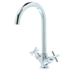 Aqualino Keukenkraan Ceronda 2-knops Chroom